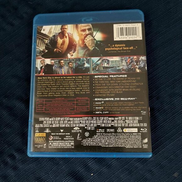 The Taking of Pelham 123 Blu-Ray - Picture 2 of 2